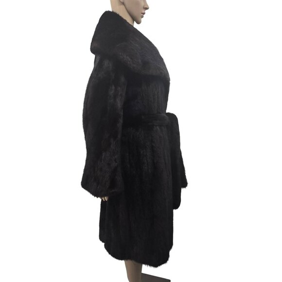 Gorgeous Blackglama Mink Fur Coat Womens Medium - Picture 3 of 10